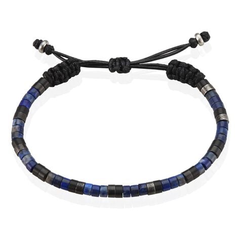 Bracelet Phebus Him Acier Blanc Pierres Synthetiques - Bracelets cordons Homme | Marc Orian