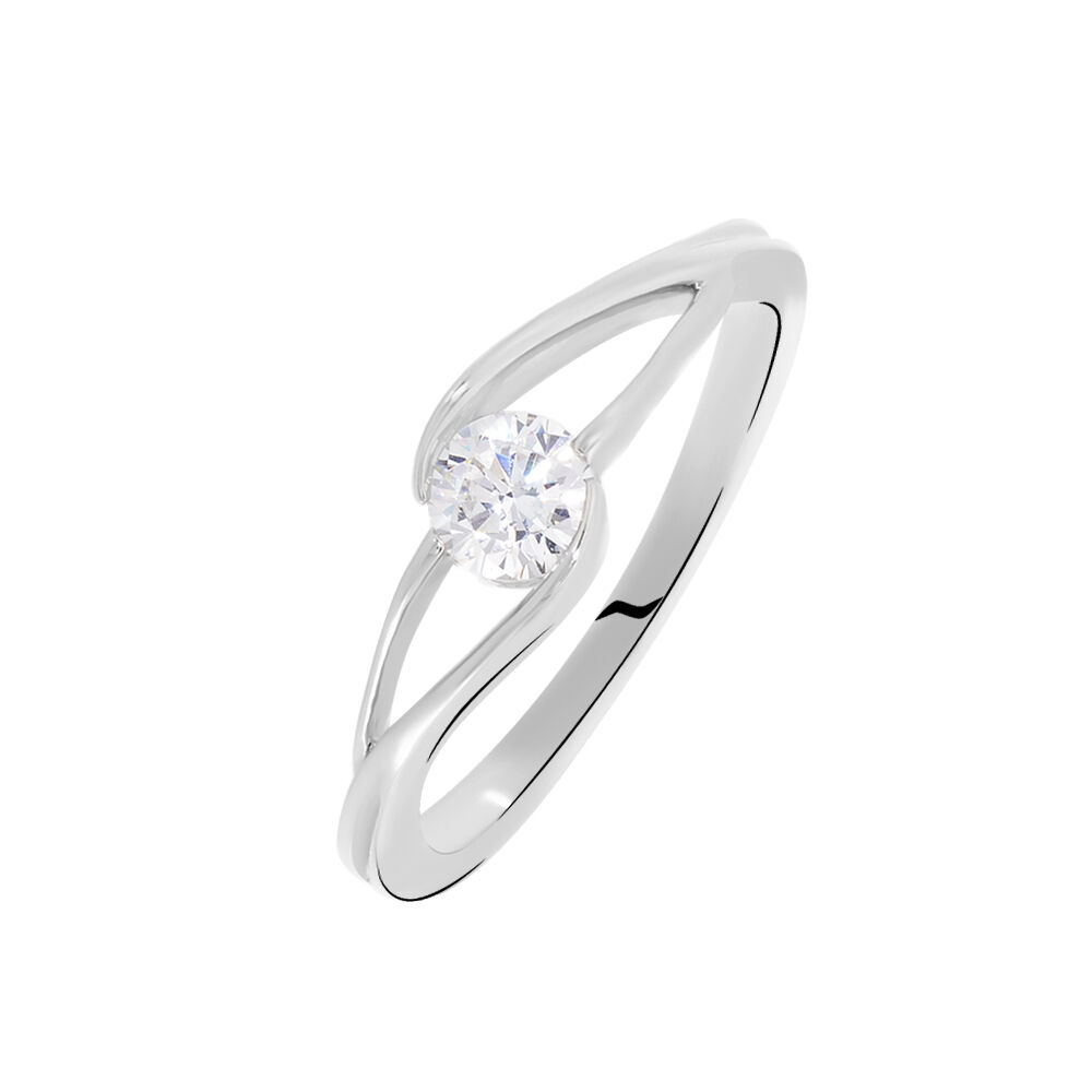 Bague argent sale oxyde de zirconium
