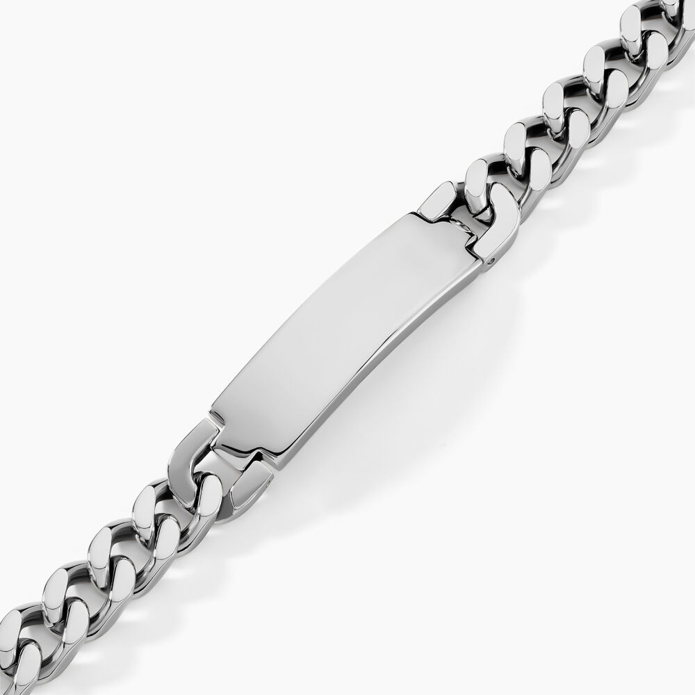 Bracelet Ludo Acier Blanc - Bracelets chaînes Homme | Marc Orian