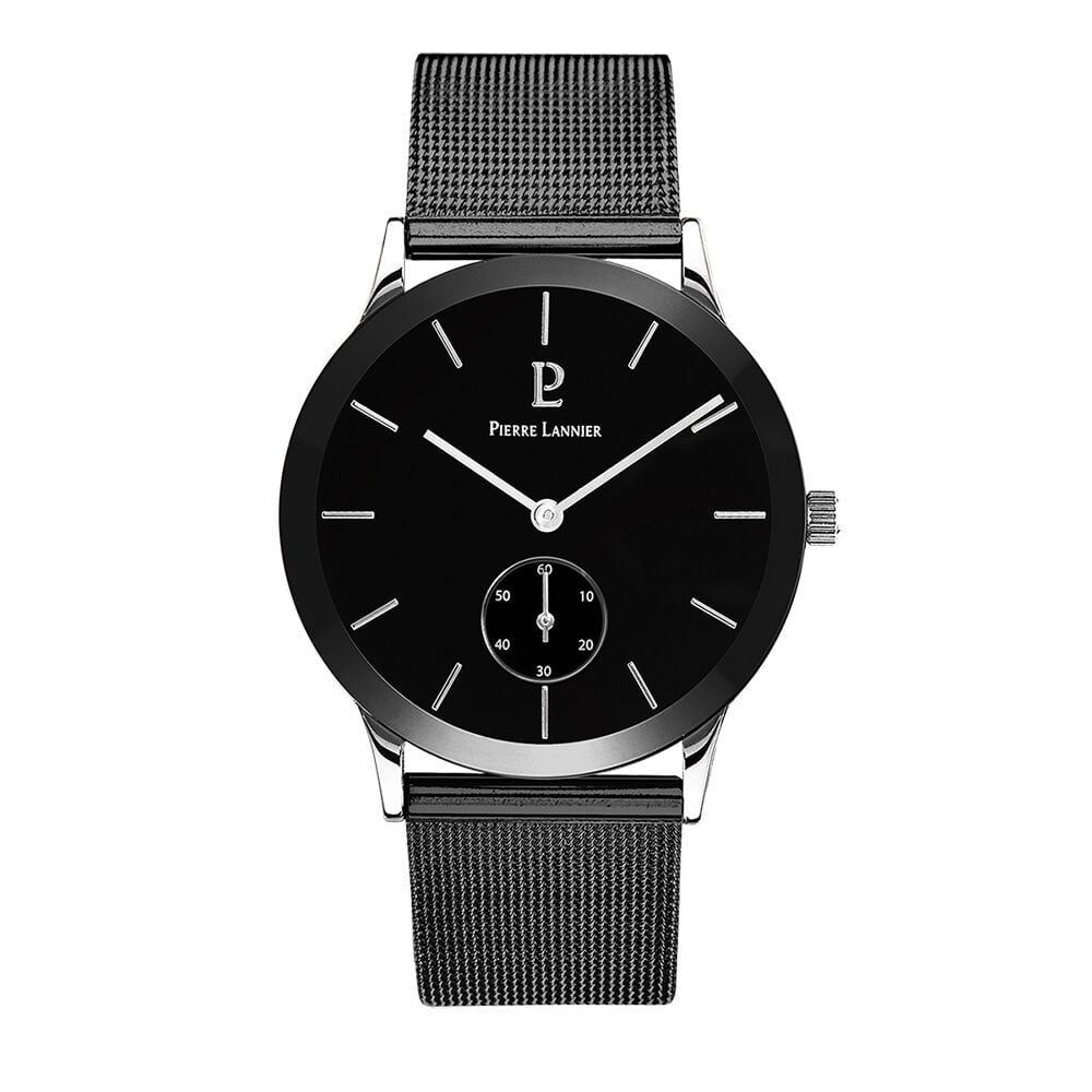 Montre Pierre Lannier Collection Elegance Style Noir - Montres &eacute;tanches Homme | Marc Orian