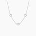 Collier Tavie Argent Blanc - Colliers Femme | Marc Orian