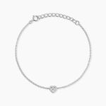 Bracelet Argent Gautiere Oxydes De Zirconium - Bracelets fantaisie Femme | Marc Orian