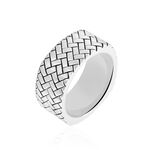 Bague Argent Blanc - Bagues grosses Homme | Marc Orian