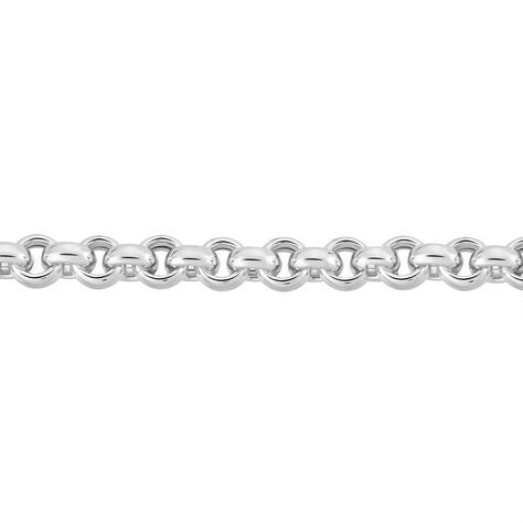Collier Anta Maille Jaseron Argent Blanc - Chaines Femme | Marc Orian
