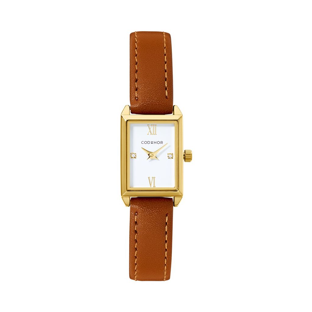 Montre Codhor Suzy Blanc - Montres classiques Femme | Marc Orian
