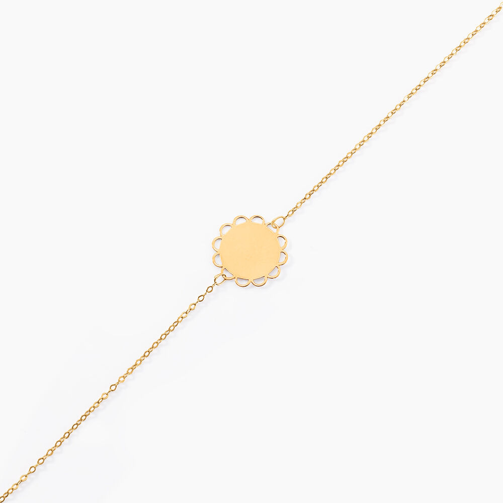 Bracelet Solaris Or Jaune - Bracelets Medailles Femme | Marc Orian