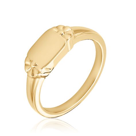 Chevalière Darian Plaqué Or Jaune - Chevalières Femme | Marc Orian