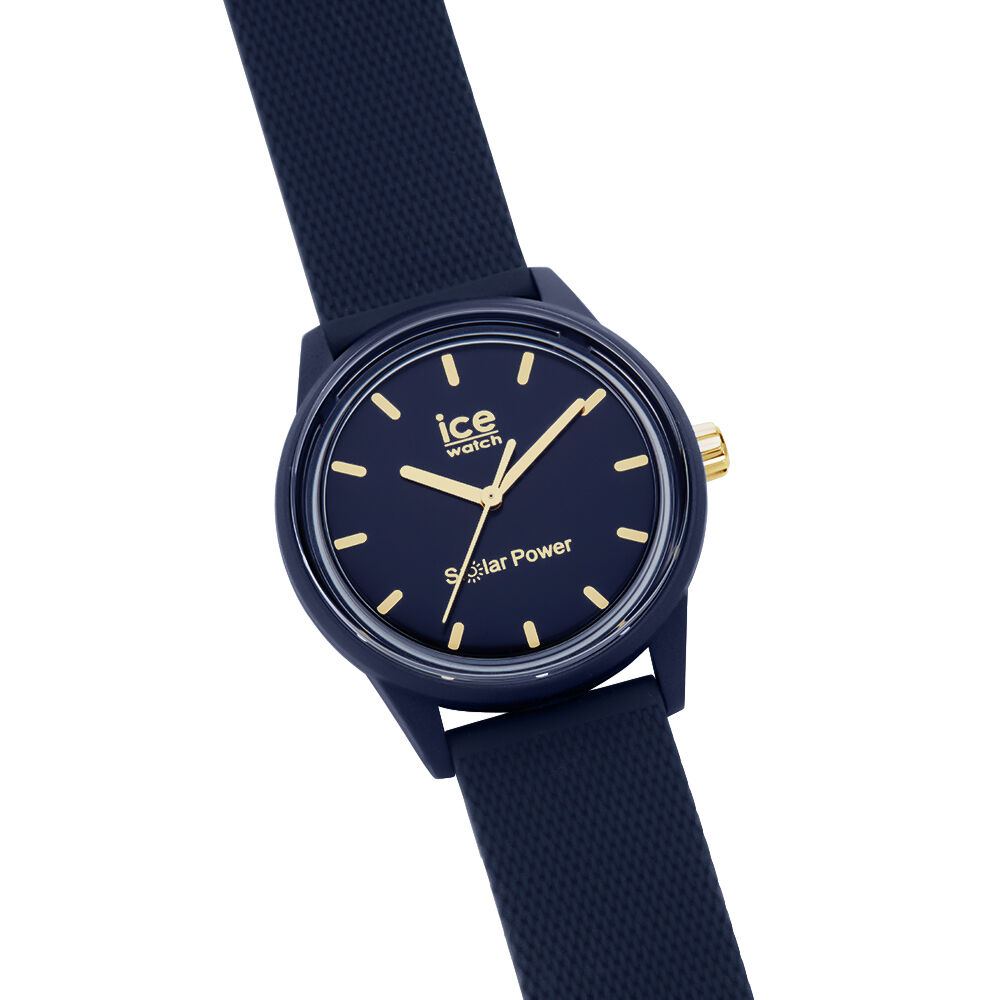 Montre Ice Watch Solar Power Bleu - Montres &eacute;tanches Famille | Marc Orian
