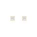 Boucles D'oreilles Puces Or Jaune Aphrodite Diamants - Boucles d'oreilles mariage Femme | Marc Orian