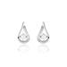 Boucles D'oreilles Puces Serena Argent Blanc Oxyde De Zirconium - Puces Femme | Marc Orian