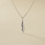 Collier Euriell Argent Blanc - Colliers fantaisie Femme | Marc Orian