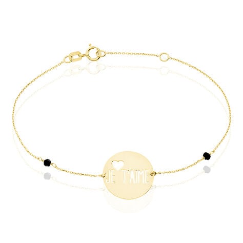 Bracelet Or Jaune Spinelle - Bracelets Medailles Femme | Marc Orian