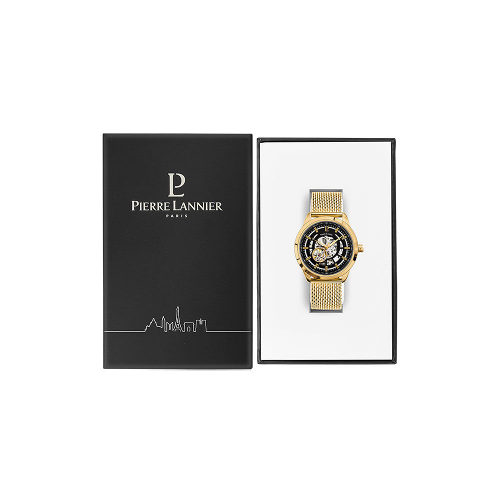 Montre Pierre Lannier Automatique Noir - Montres automatiques Homme | Marc Orian