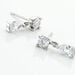 Boucles D'oreilles Pendantes Argent Blanc Braidy Oxydes De Zirconium - Pendantes Femme | Marc Orian