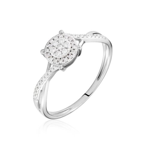 Bague Sigolania Or Blanc Diamant - Bagues Femme | Marc Orian