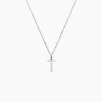 Pendentif Ionia Lettre Or Blanc - Pendentifs Famille | Marc Orian