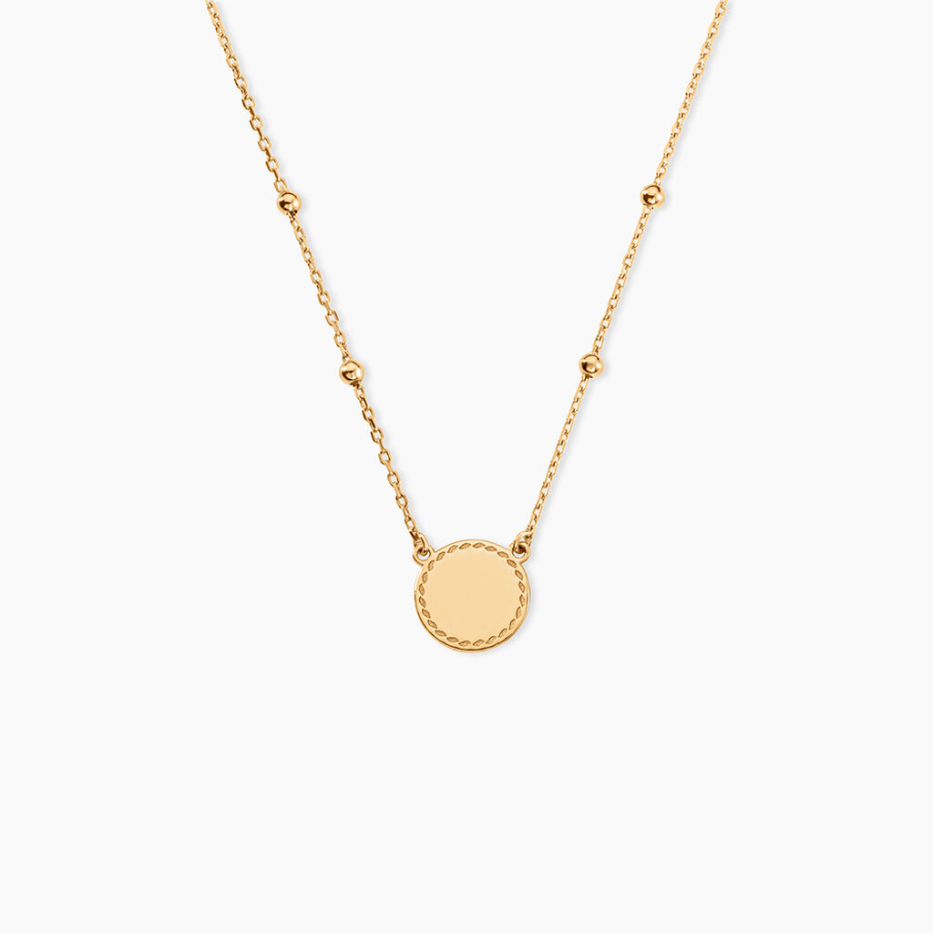 Collier Albina Plaqu&eacute; Or Jaune - Colliers ete Femme | Marc Orian