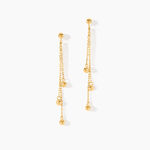 Boucles D'Oreilles Pendantes Brooks Or Jaune - Pendantes Femme | Marc Orian