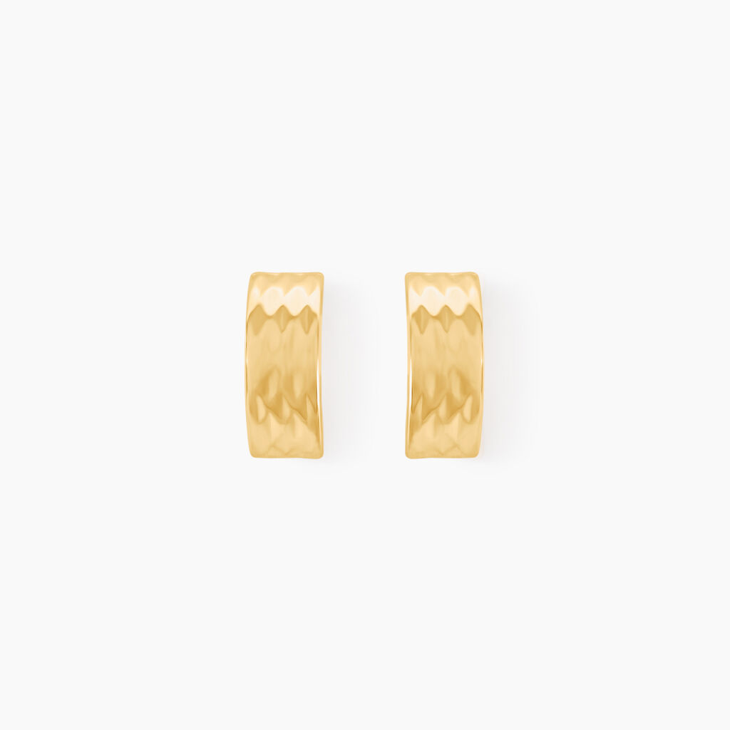 Cr&eacute;oles Michaelina Or Jaune - Cr&eacute;oles Femme | Marc Orian