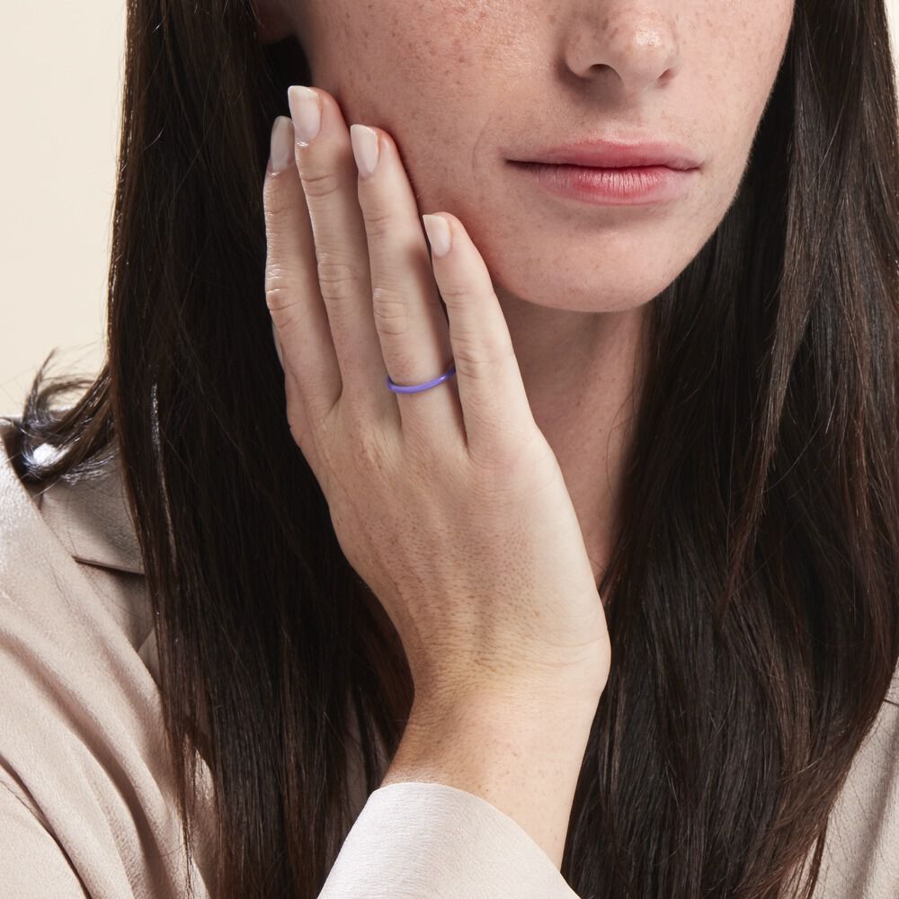 Bague Argent Blanc Sadia - Bagues Femme | Marc Orian