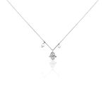 Collier Argent Basten Oxydes De Zirconium - Colliers avec pierres Femme | Marc Orian