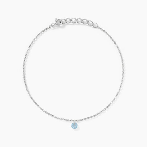 Bracelet Constantin Argent Blanc Oxyde De Zirconium - Bracelets fantaisie Femme | Marc Orian