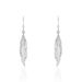 Boucles D'oreilles Pendantes Violka Argent Blanc - Pendantes Femme | Marc Orian