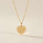 Pendentif Cassarah Or Jaune - Bijoux personnalis&eacute;s Femme | Marc Orian