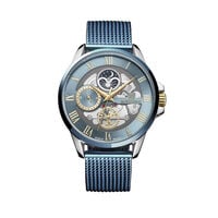 Montre Montignac Round Bleu