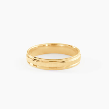 Alliance Jolan Demi-jonc Classique Or Jaune
