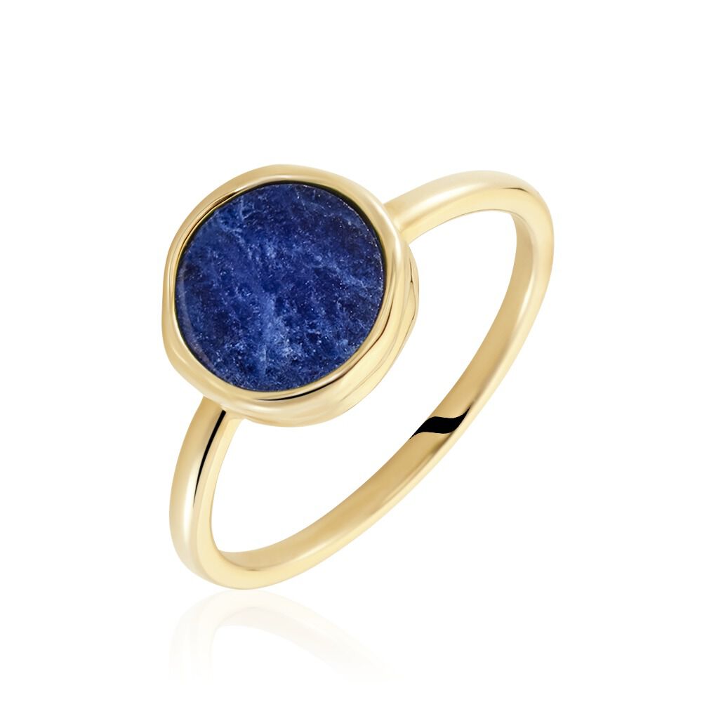 Bague Plaqué Or Neassa Sodalite -  Femme | Marc Orian