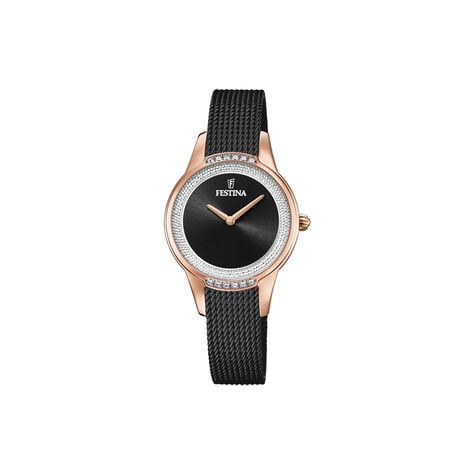 Montre Festina Mademoiselle Noir - Montres &eacute;tanches Femme | Marc Orian