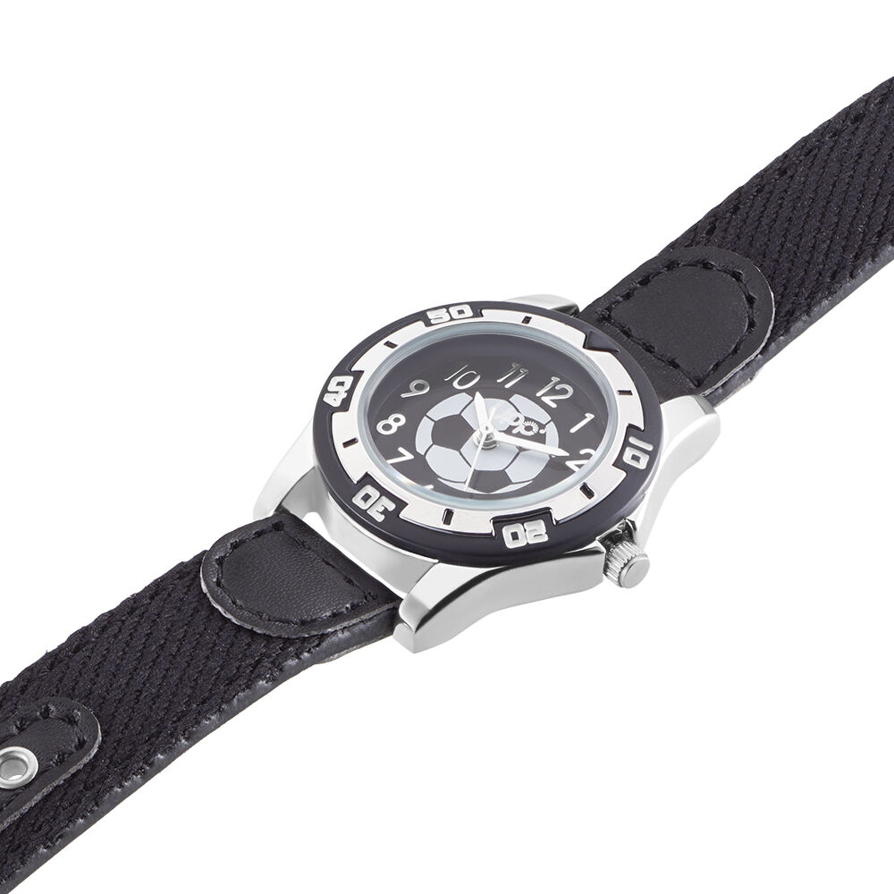 Montre Upp Ballon Noir - Montres étanches Enfant | Marc Orian