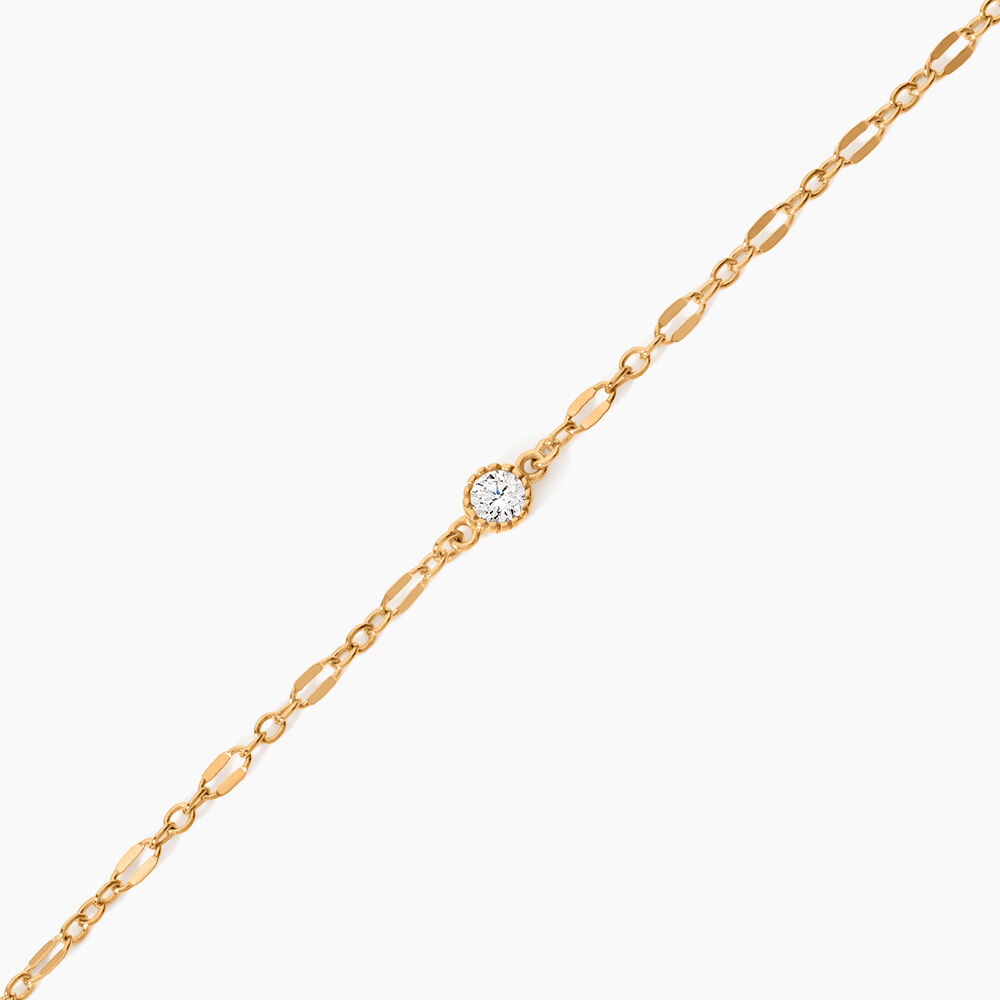 Bracelet Plaqu&eacute; Or Jaune Lyn Oxyde De Zirconium - Bracelets fantaisie Femme | Marc Orian