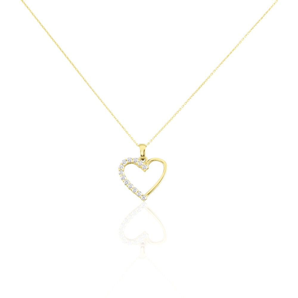 Collier Or Jaune Chantelle Oxydes De Zirconium - Colliers avec pierres Femme | Marc Orian