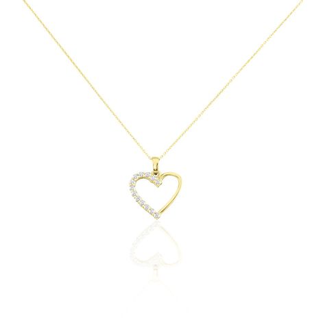 Collier Or Jaune Chantelle Oxydes De Zirconium - Colliers avec pierres Femme | Marc Orian