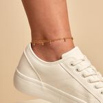 Cha&icirc;ne De Cheville Loya Plaqu&eacute; Or Jaune - Chaines de cheville Femme | Marc Orian