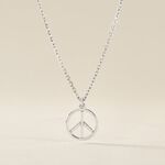 Collier Mahli Argent Blanc - Colliers fantaisie Femme | Marc Orian