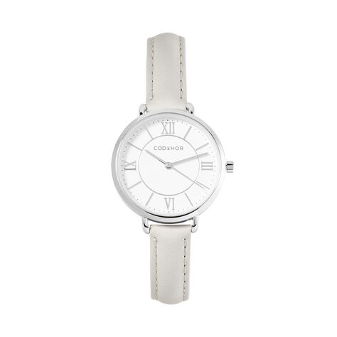 Montre Codhor Lena Blanc - Montres classiques Femme | Marc Orian