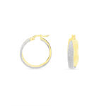 Cr&eacute;oles Lolly Or Bicolore - Cr&eacute;oles Femme | Marc Orian