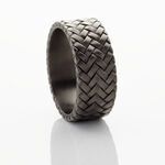 Bague Argent Noir - Bagues grosses Homme | Marc Orian