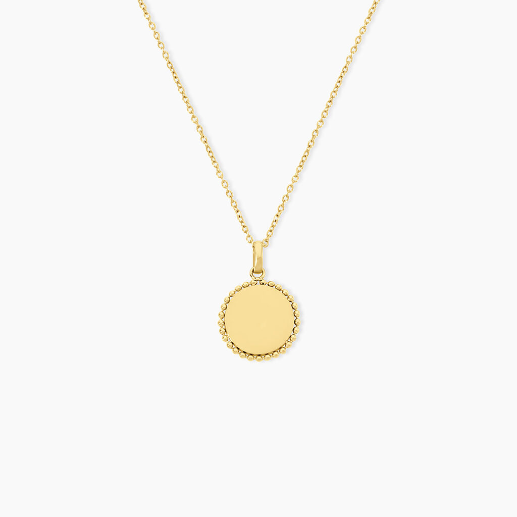 Collier Aurore Acier Jaune - Colliers fantaisie Femme | Marc Orian