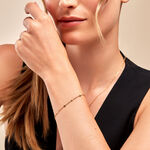 Bracelet Eva Acier Jaune - Bracelets cha&icirc;nes Femme | Marc Orian