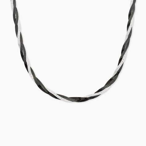 Collier Ehud Argent Bicolore - Colliers fantaisie Femme | Marc Orian