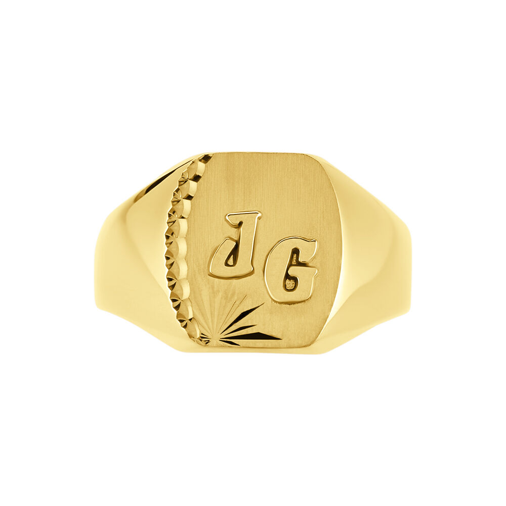 Chevalière Godwin Or Jaune - Chevalières Homme | Marc Orian