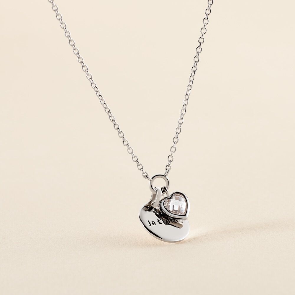Collier Nikoline Argent Blanc Oxyde De Zirconium - Colliers avec pierres Femme | Marc Orian