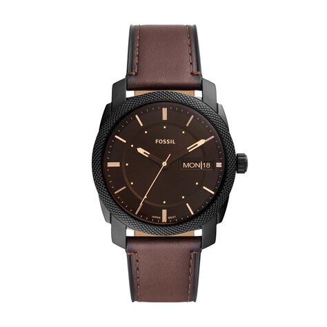 Montre Fossil Machine Marron - Montres &eacute;tanches Homme | Marc Orian