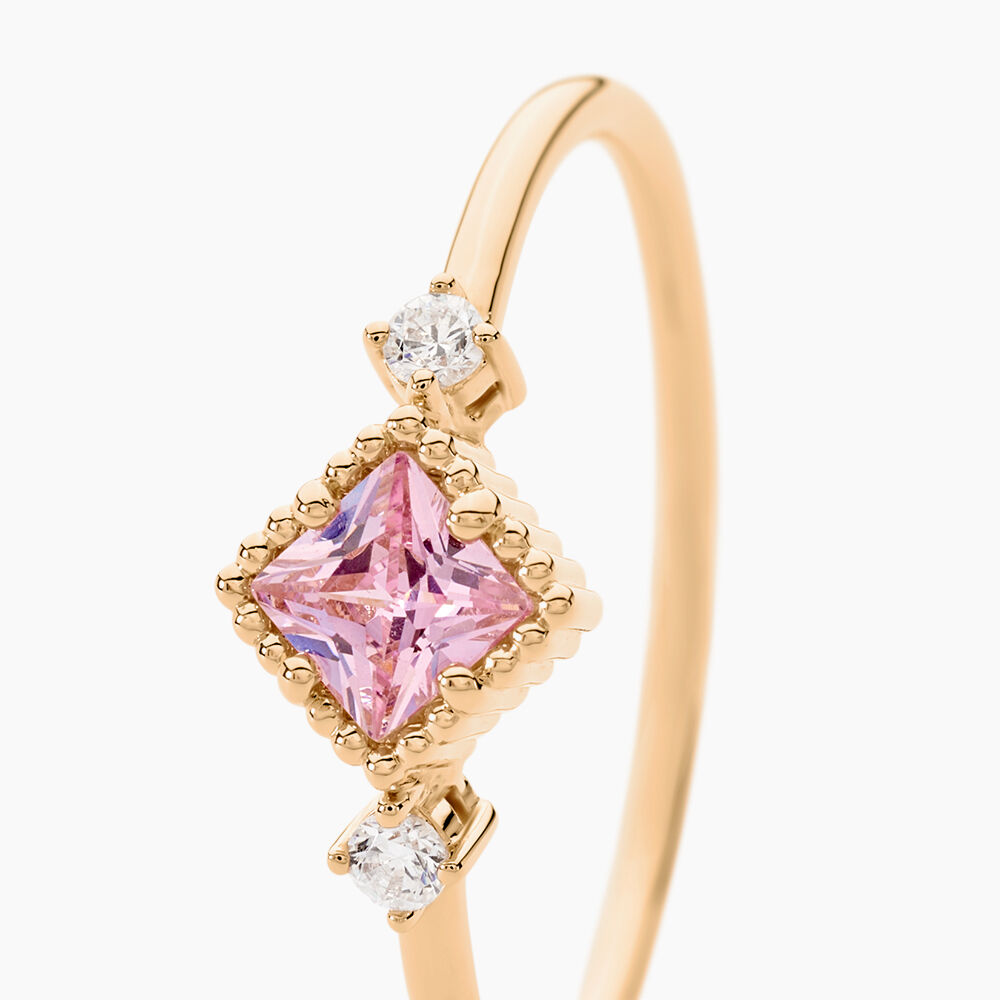 Bague Azel Plaqué Or Jaune Oxyde De Zirconium - Bijoux fantaisie Femme | Marc Orian