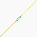 Collier Shalona Or Jaune Emeraude - Bracelets cha&icirc;nes Femme | Marc Orian