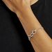 Bracelet Abassia Argent Blanc - Bracelets Anneaux Entrelaces Femme | Marc Orian